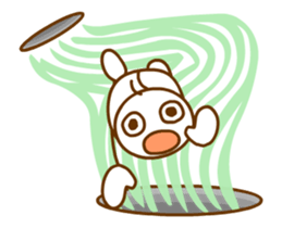 Animated Mr. Through sticker #13286803