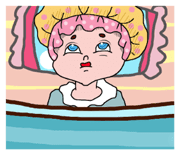 Stickers of Good morning and Good night sticker #13287106