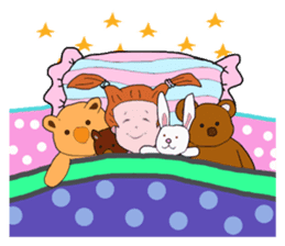 Stickers of Good morning and Good night sticker #13287114