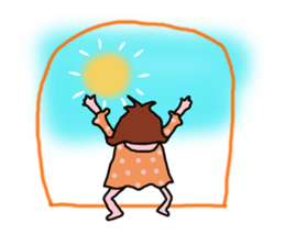 Stickers of Good morning and Good night sticker #13287124