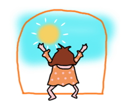 Stickers of Good morning and Good night sticker #13287124