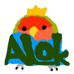 Beloved Rosy-faced lovebird