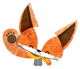 Mr. Orange fox sticker #13288822