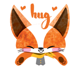 Mr. Orange fox sticker #13288828