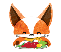 Mr. Orange fox sticker #13288832