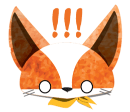Mr. Orange fox sticker #13288839