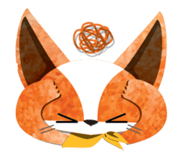 Mr. Orange fox sticker #13288840