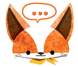 Mr. Orange fox sticker #13288841