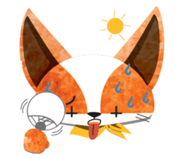 Mr. Orange fox sticker #13288847