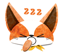 Mr. Orange fox sticker #13288851