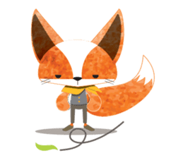 Mr. Orange fox sticker #13288856