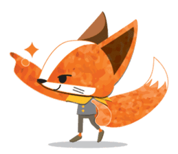 Mr. Orange fox sticker #13288858