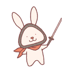 Ninja Onigiri Usagi sticker #13289066