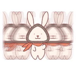 Ninja Onigiri Usagi sticker #13289067