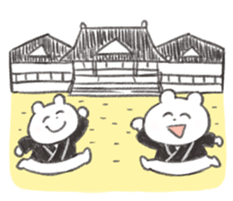 It's spirited,bear. sticker #13289209