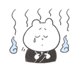 It's spirited,bear. sticker #13289232