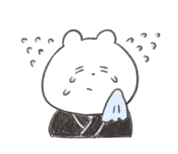 It's spirited,bear. sticker #13289233