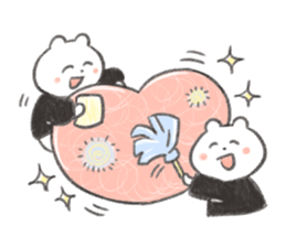 It's spirited,bear. sticker #13289236