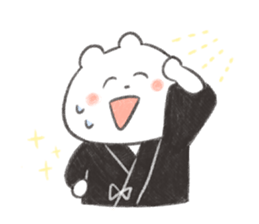 It's spirited,bear. sticker #13289237