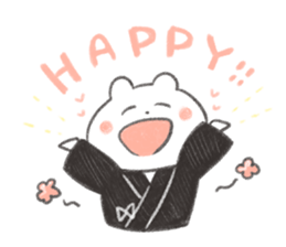 It's spirited,bear. sticker #13289240