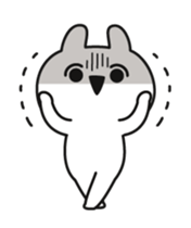 capriciously reaction rabbit animation sticker #13289489