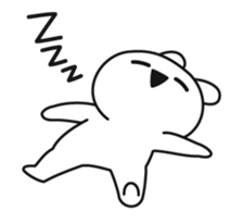 capriciously reaction rabbit animation sticker #13289493