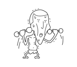 Sticker for boney sticker #13289533