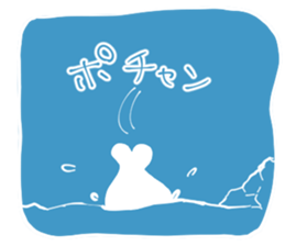 azarashi no sticker desu sticker #13290401