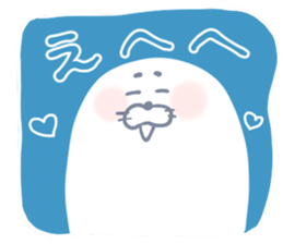 azarashi no sticker desu sticker #13290411