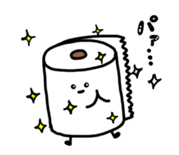 Toilet paper sticker5 sticker #13291129