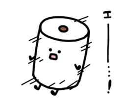 Toilet paper sticker5 sticker #13291154