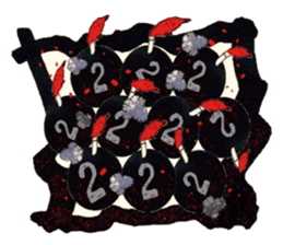 Stress blow up plan sticker #13291459