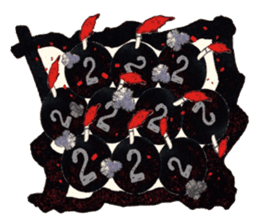 Stress blow up plan sticker #13291459