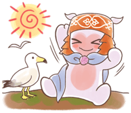 Local mascot in Abashiri "Nipone" vol.02 sticker #13291566