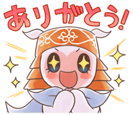 Local mascot in Abashiri "Nipone" vol.02 sticker #13291570