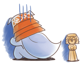 Local mascot in Abashiri "Nipone" vol.02 sticker #13291571