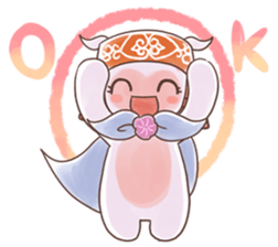 Local mascot in Abashiri "Nipone" vol.02 sticker #13291572
