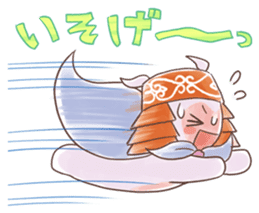 Local mascot in Abashiri "Nipone" vol.02 sticker #13291579