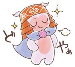 Local mascot in Abashiri "Nipone" vol.02 sticker #13291594