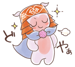Local mascot in Abashiri "Nipone" vol.02 sticker #13291594
