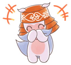 Local mascot in Abashiri "Nipone" vol.02 sticker #13291595