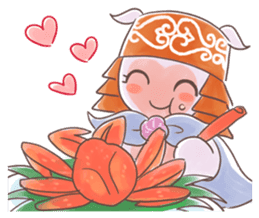 Local mascot in Abashiri "Nipone" vol.02 sticker #13291597