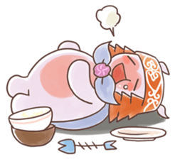Local mascot in Abashiri "Nipone" vol.02 sticker #13291598