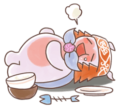 Local mascot in Abashiri "Nipone" vol.02 sticker #13291598