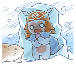 Local mascot in Abashiri "Nipone" vol.02 sticker #13291603