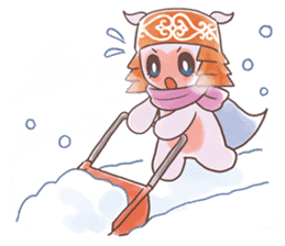 Local mascot in Abashiri "Nipone" vol.02 sticker #13291604