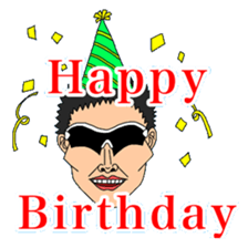 Sunglasses-Man sticker #13291636