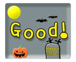 Animated Halloween (Japanese) sticker #13291650
