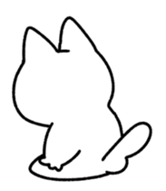 Yurui-mochi-NEKO sticker #13291915