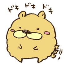 Chataro the dog 4 sticker #13292054